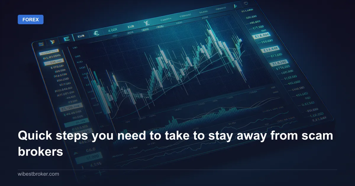 Quick steps you need to take to stay away from scam brokers