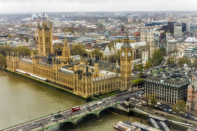 Wibest – Brexit: An aerial shot of the UK Parliament and the Big Ben