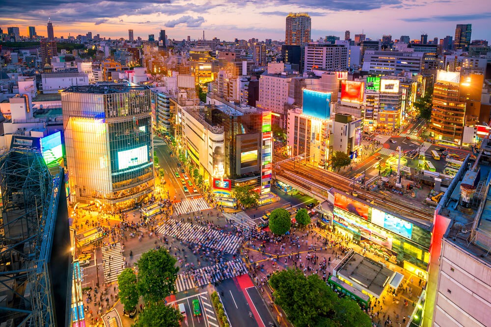 Wibest – South Korean Government: The Shibuya crossing in Tokyo, Japan.