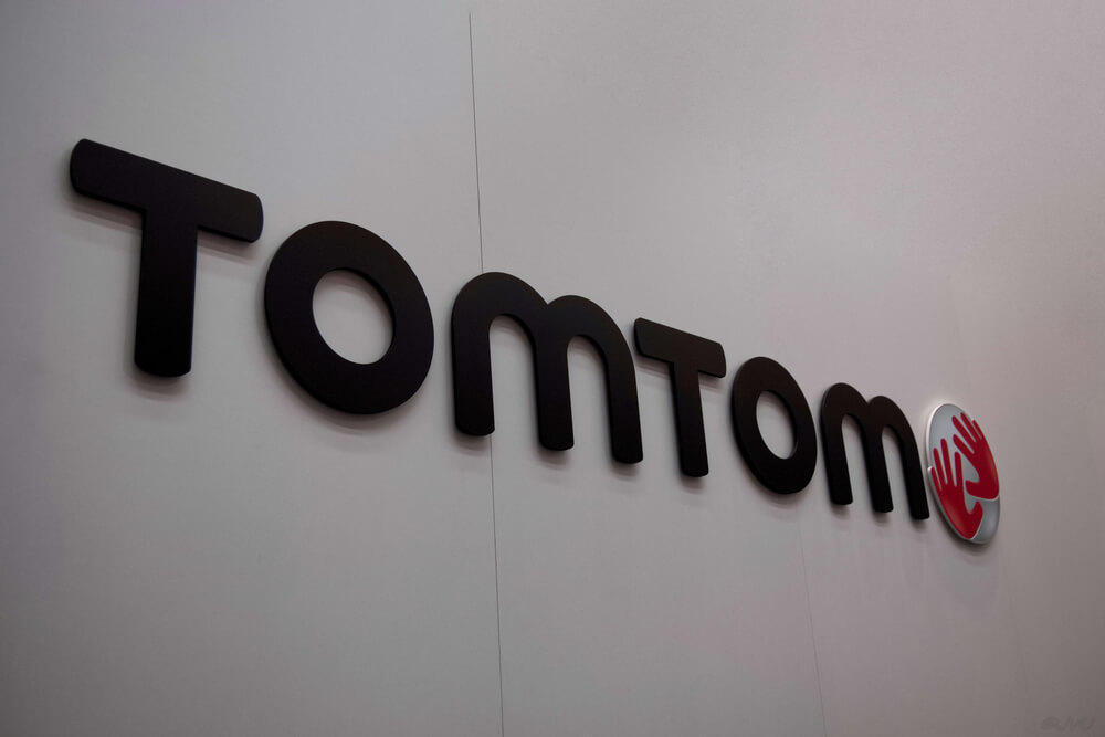 TomTom: The logo of the brand Tomtom.