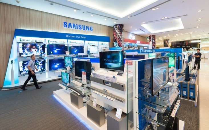 inside a Samsung appliance store – wibestbroker