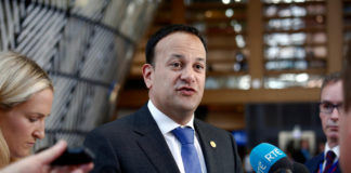 Wibest – Irish Prime Minister: Leo Varadkar talking to the press.