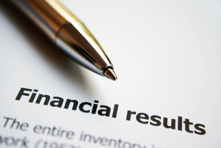 finance; financial results written on paper - wibestbroker