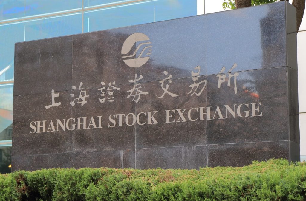 Mainland Chinese stocks on Wednesday