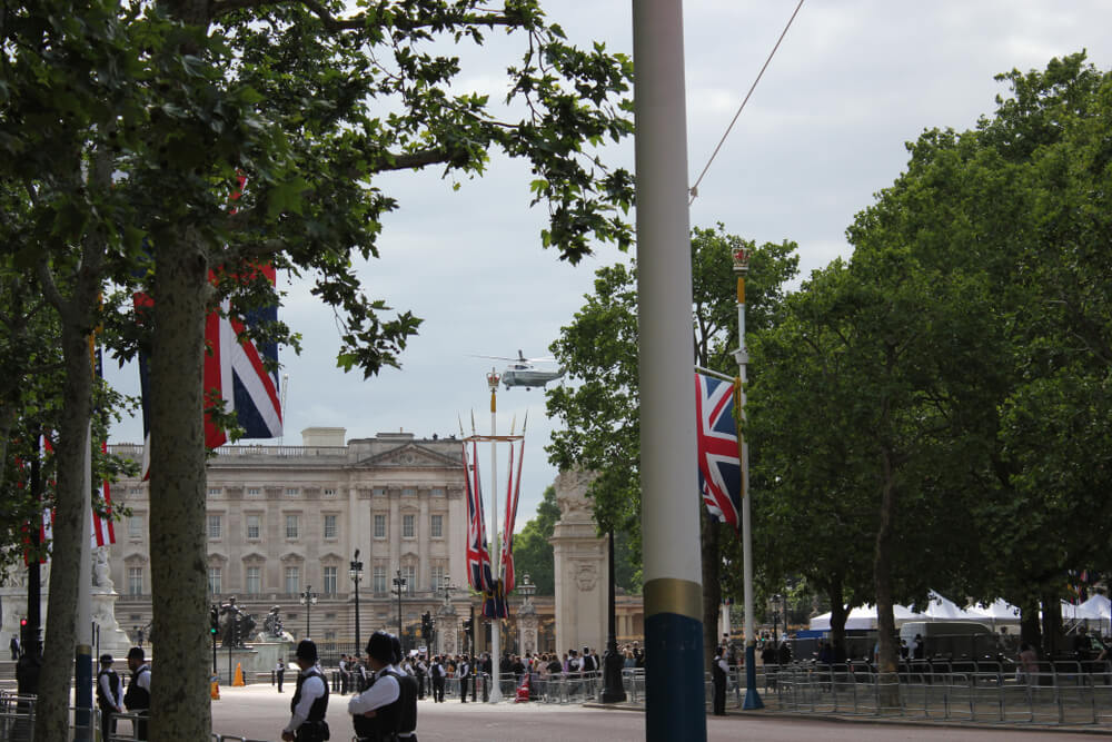 London Summit: Buckingham Palace photo.