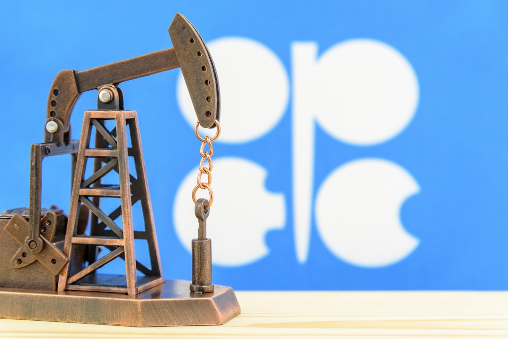Wibest – Oil and Petroleum: OPEC logo and an oil pump jack.