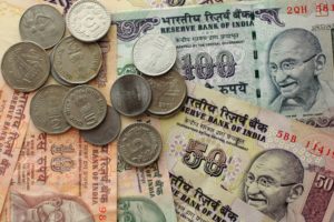 Wibest – Rupees: Indian rupee coins and bills. 