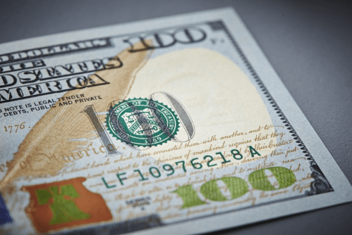 close up of US dollar; fx market concept – WibestBroker