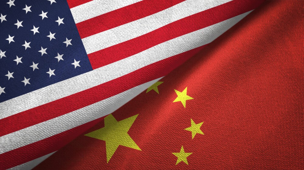 fx market; us and china flag together – wibestbroker
