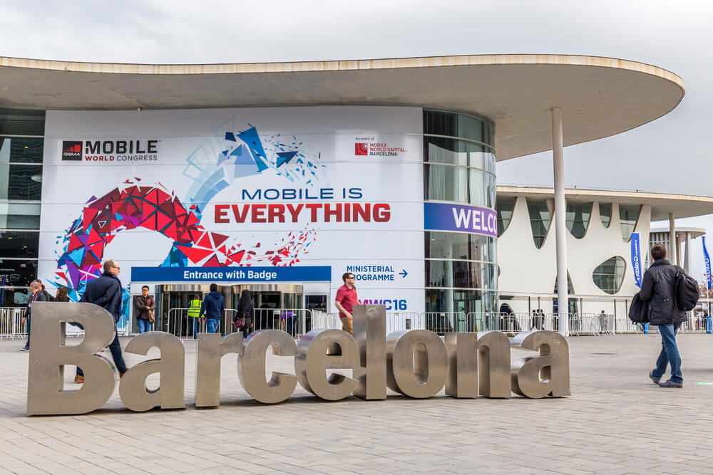 The Mobile World Congress trade show in Barcelona