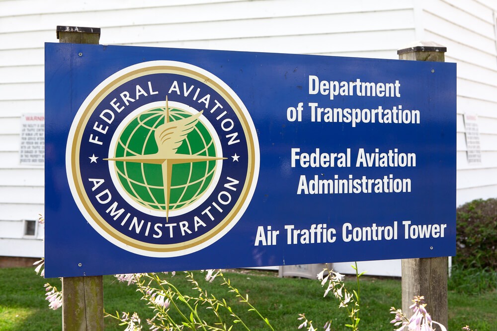 Sign for the Air Traffic Control Tower.