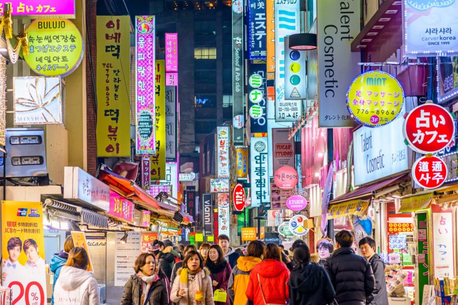 Regional tensions and stocks, South Korea
