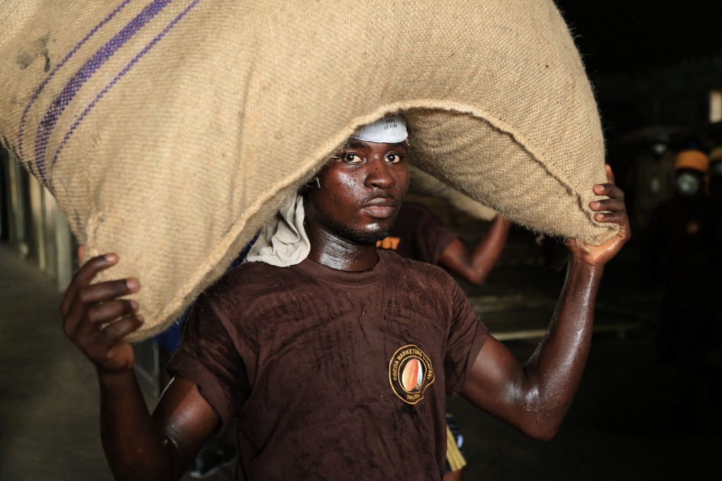 African cocoa laborers earn less than a dollar a day