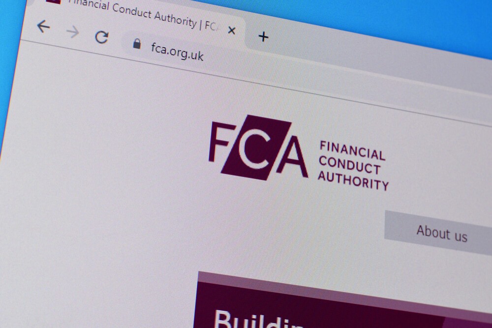 Homepage of fca org website on the display of PC