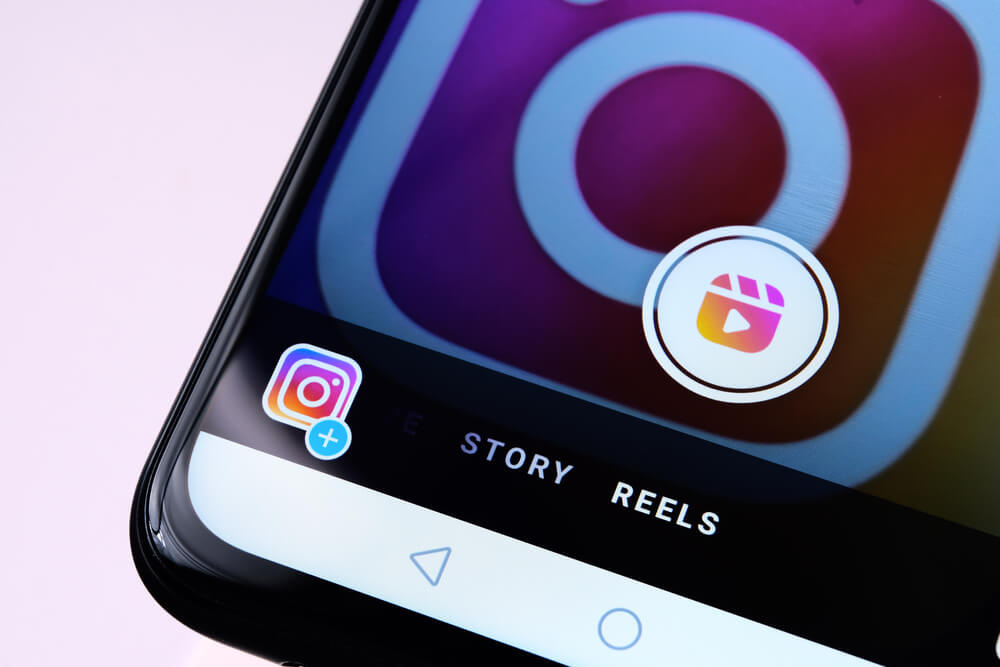 Instagram Reeks on Instagram app