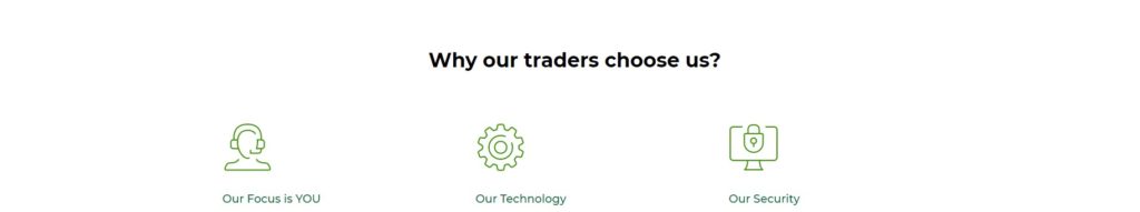 why our traders choose us