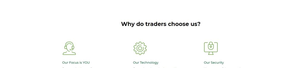 why do traders choose us?