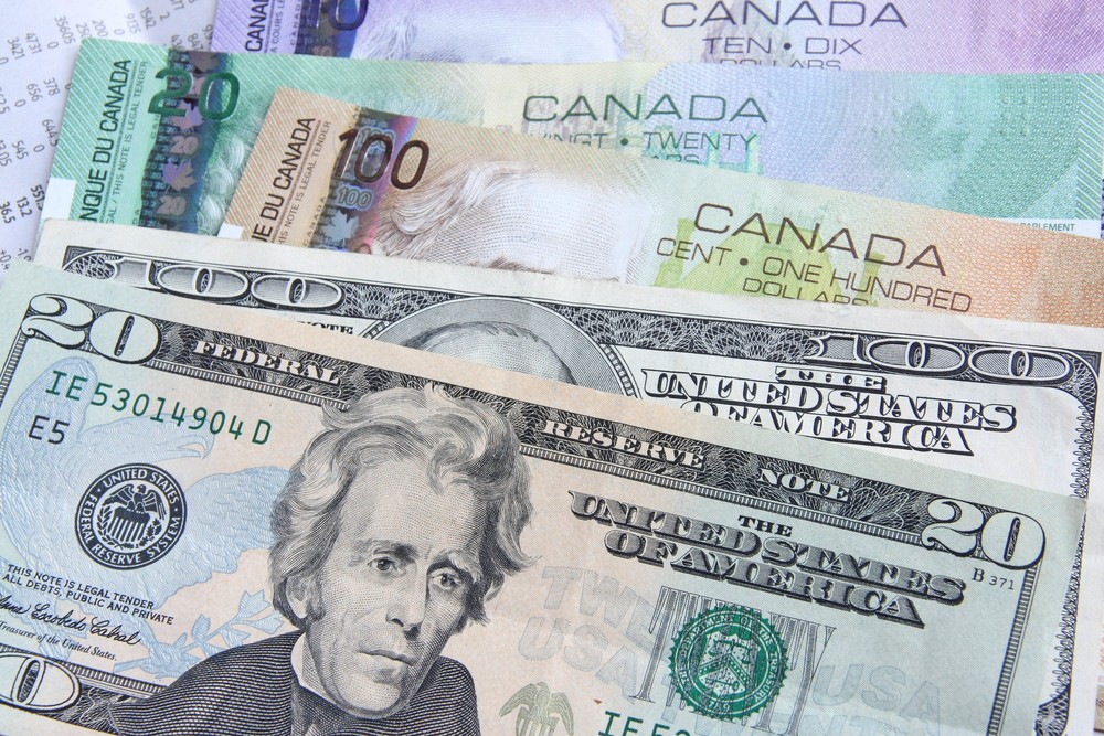 dollar, usd-cad-american-canadian-dollars