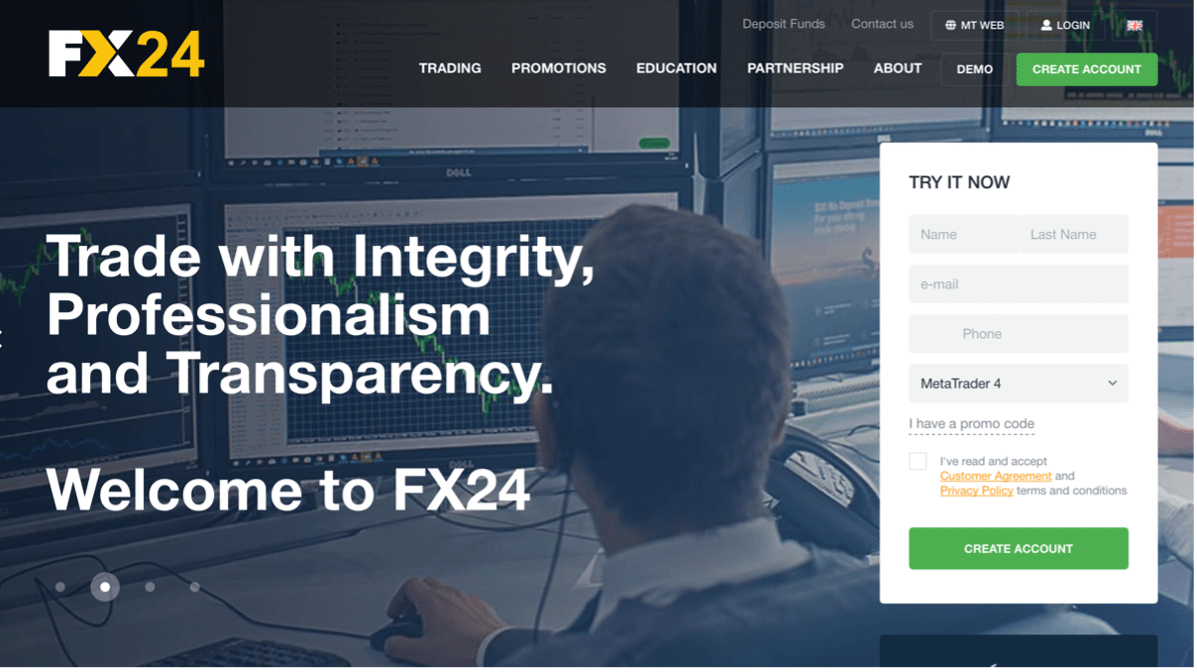 FX24.one scam review: Hold on, read the review first!