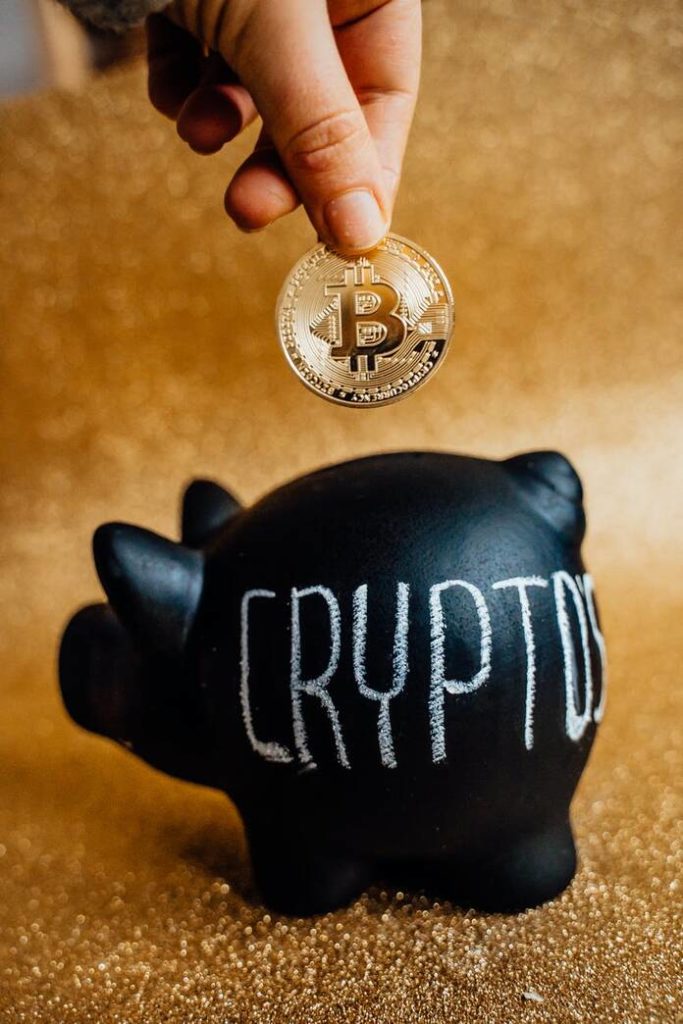 Crypto piggy bank