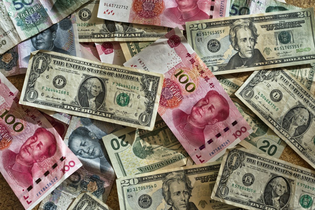 Yuan, Dollar, drop,
