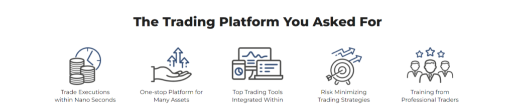 the trading platfrom you aked for