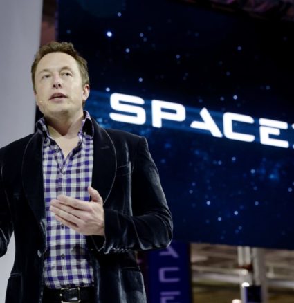 How much SpaceX stake does Elon Musk maintain