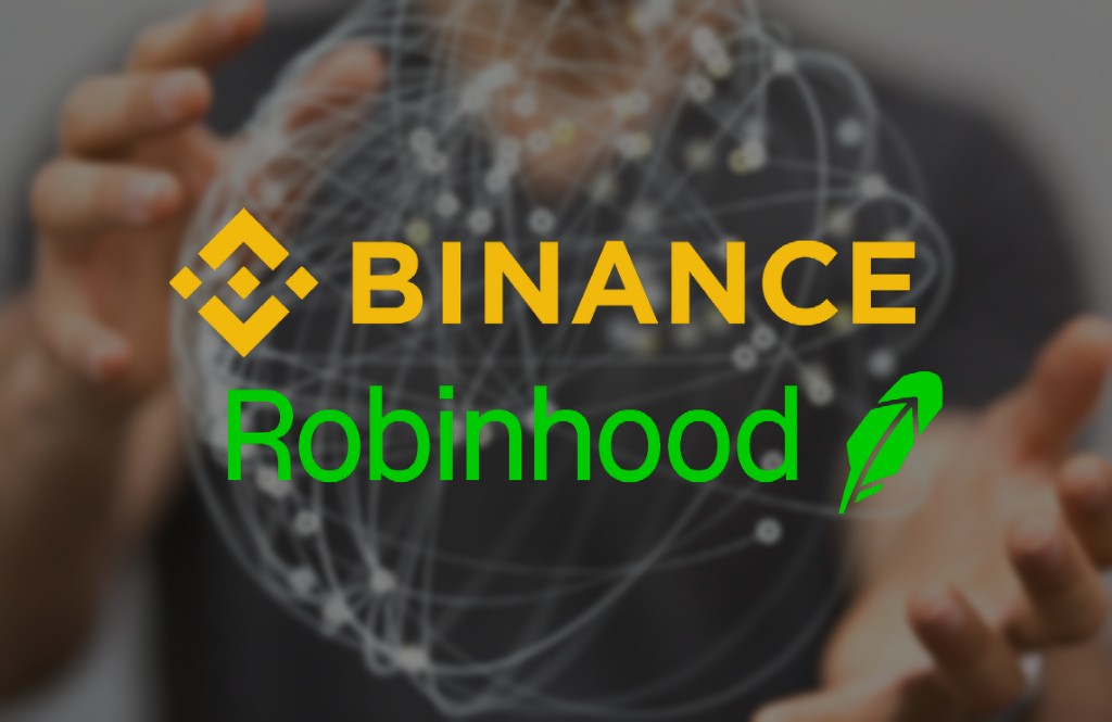 Binance or Robinhood- Cryptos available