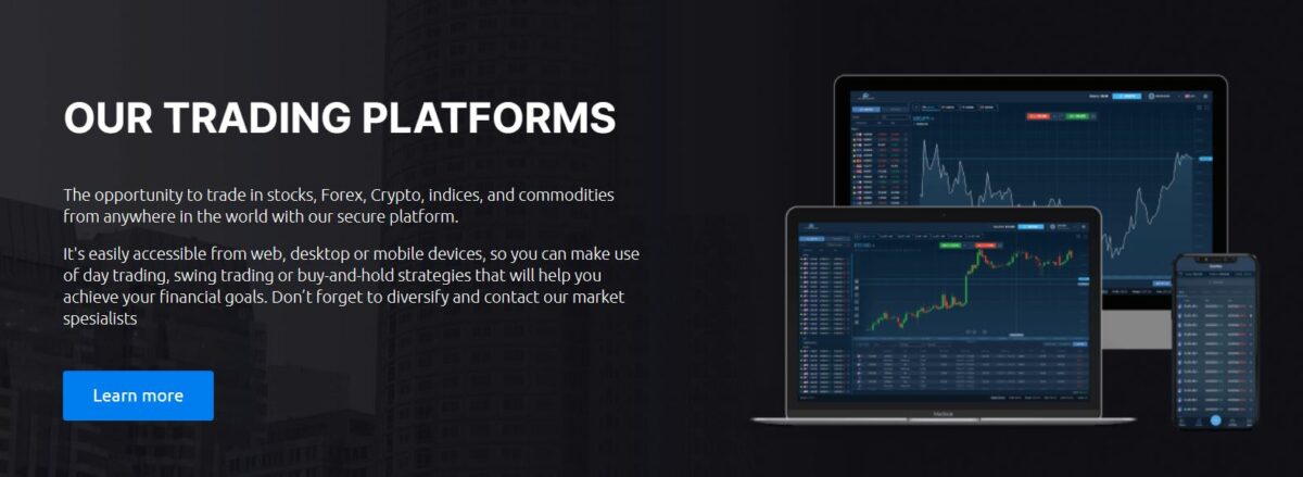 Alliance Reserve’s Trading Platform