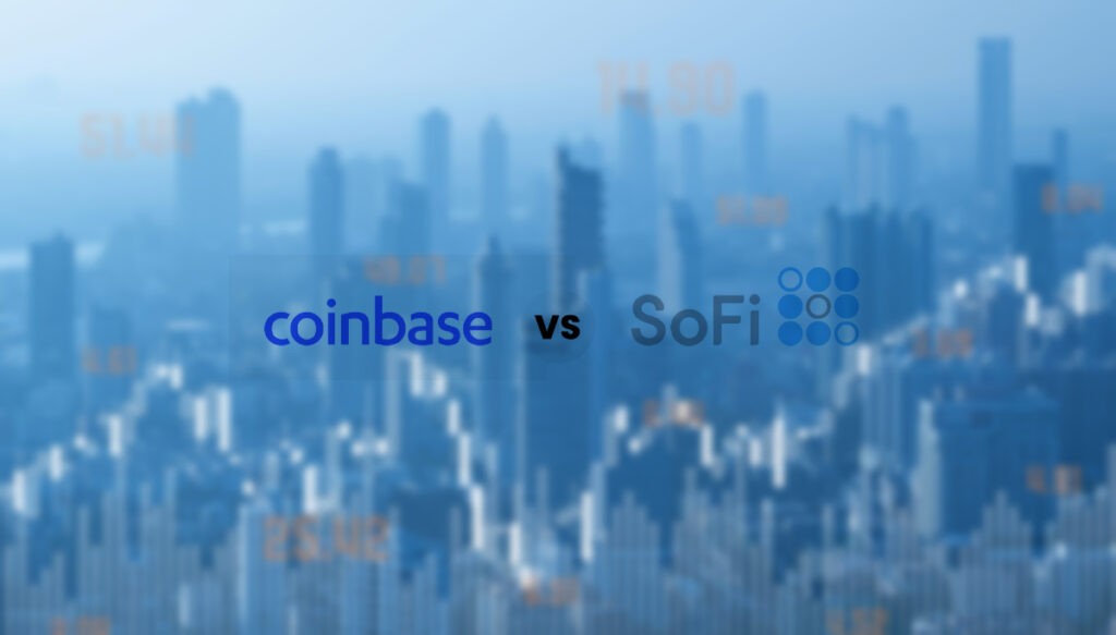 SoFi vs Coinbase - side-by-side comparison