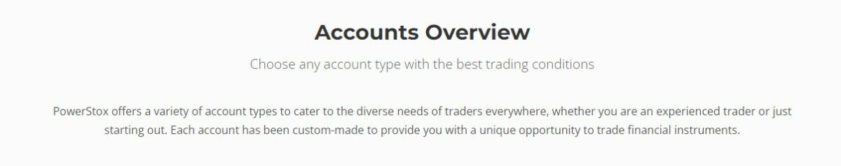 accounts overview