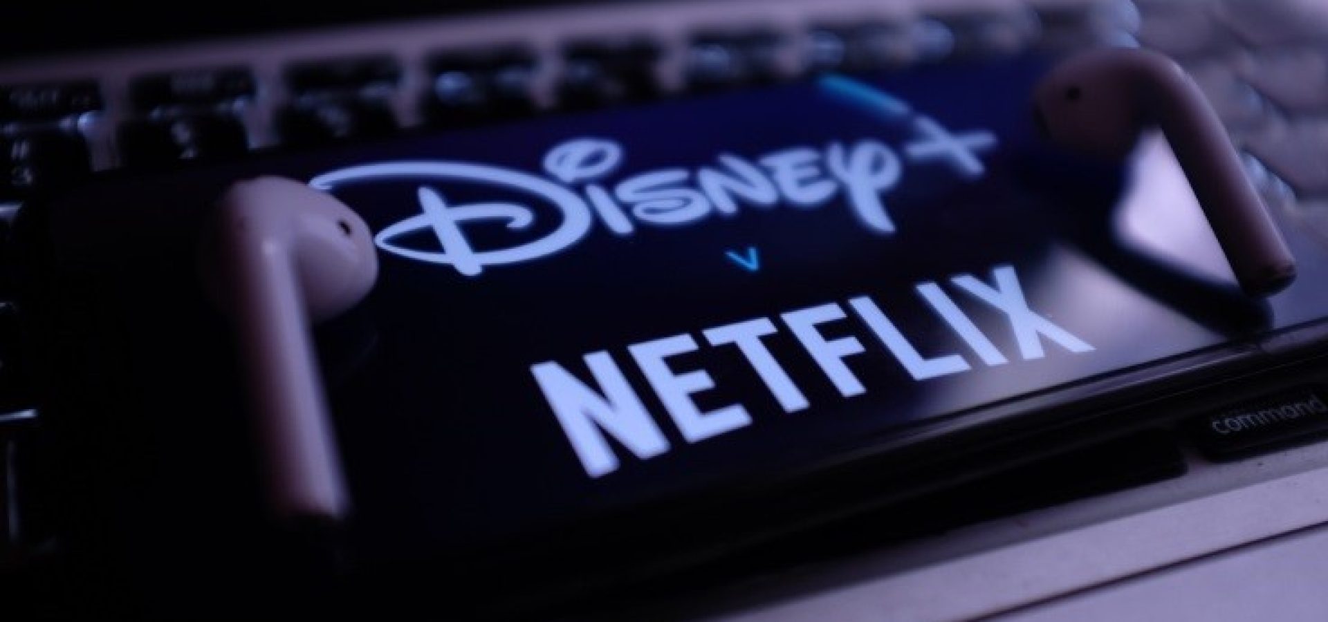 Disney+ and Netflix on phone – WibestBroker