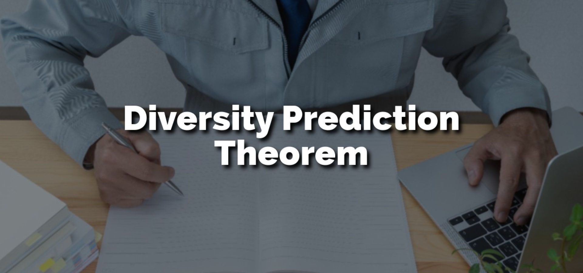 Diversity prediction theorem explained by a professional