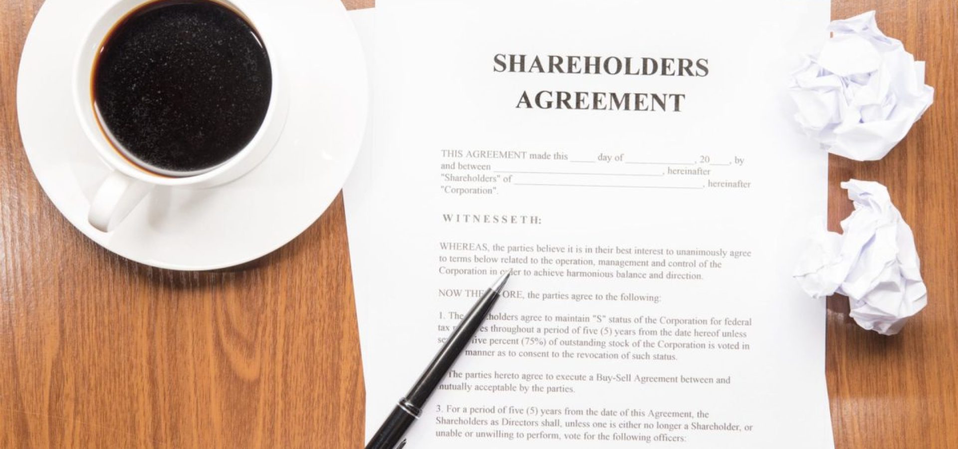 Shareholders Agreement and its Role in Business