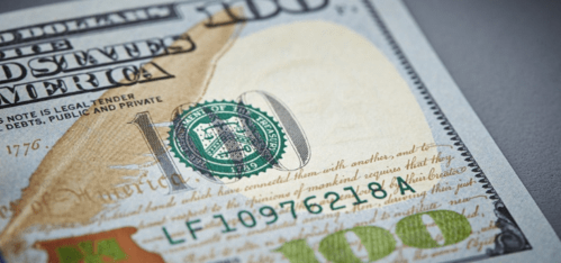 close up of US dollar; fx market concept – WibestBroker