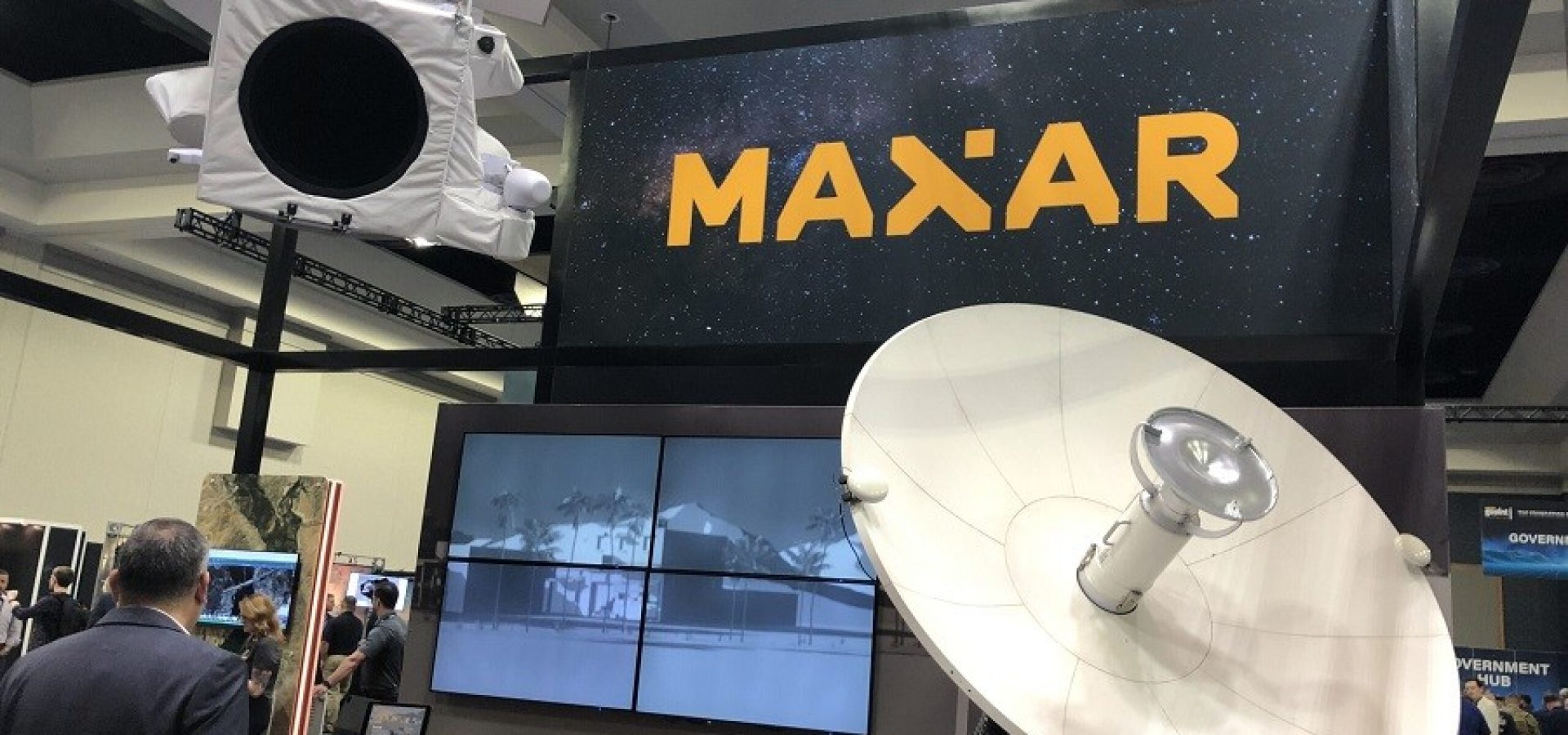 Advent Buying Maxar Technologies