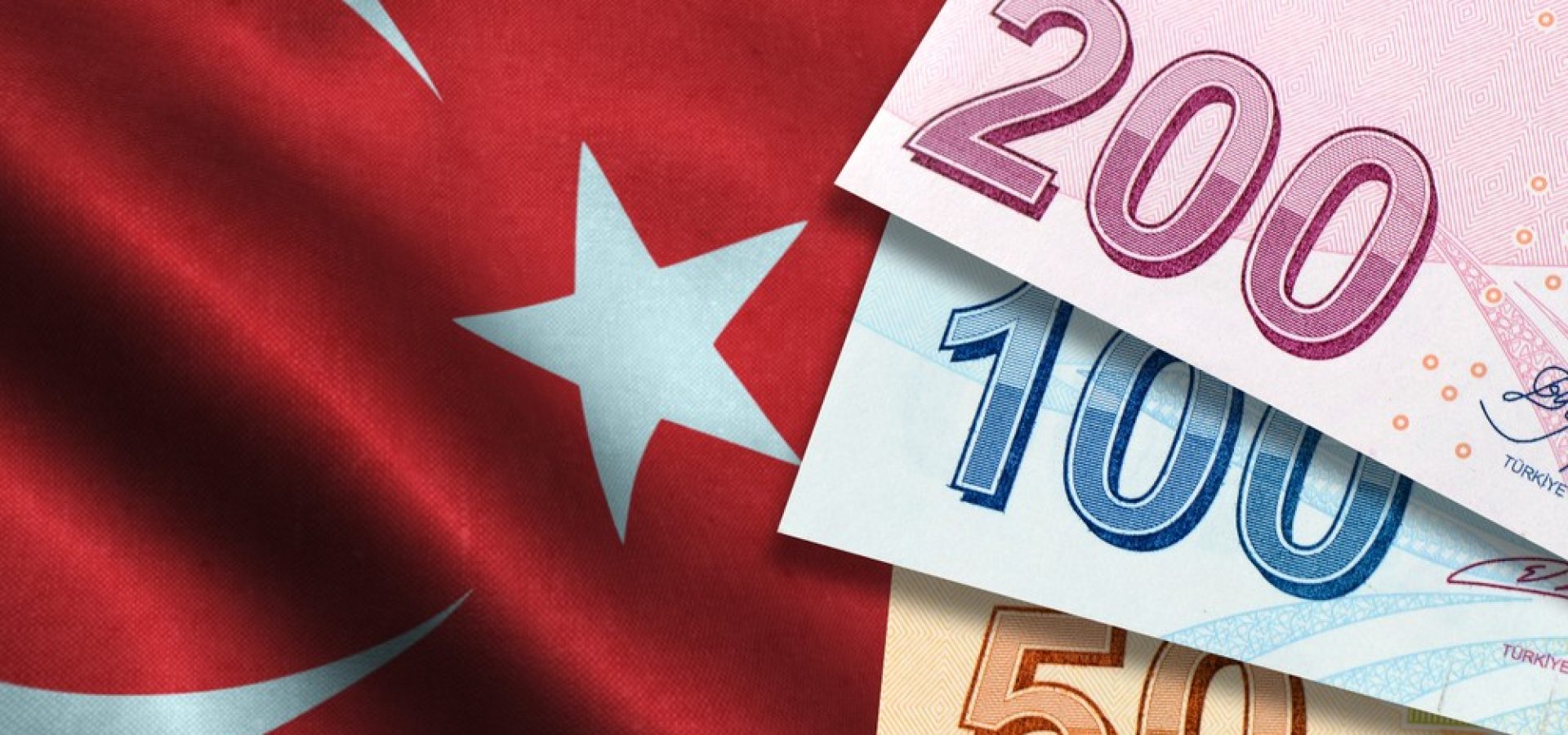 Wibest – Turkish: Turkish lira bills over the country's flag.