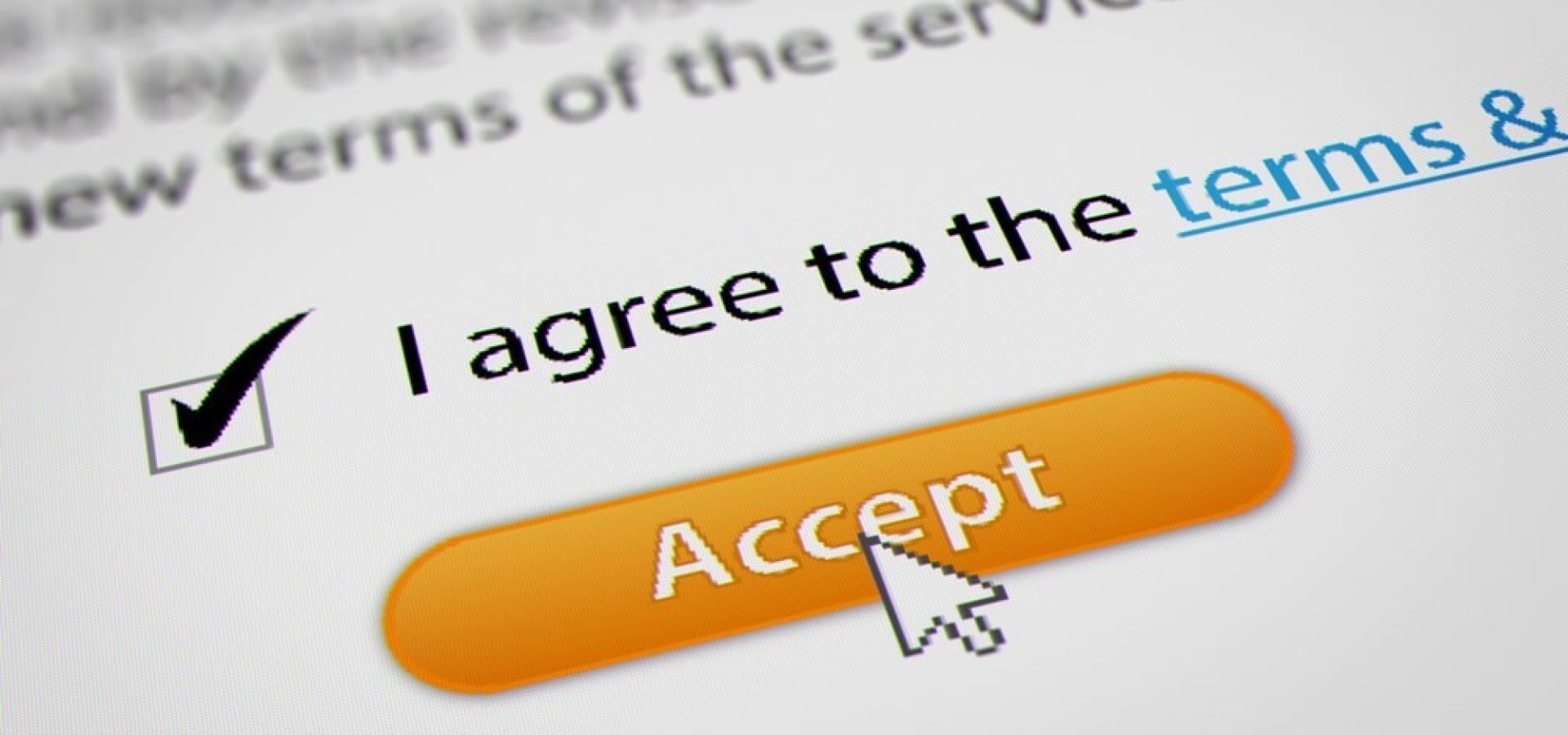 Rev Freelance: Mouse Cursor Clicking Accept for Agreement.