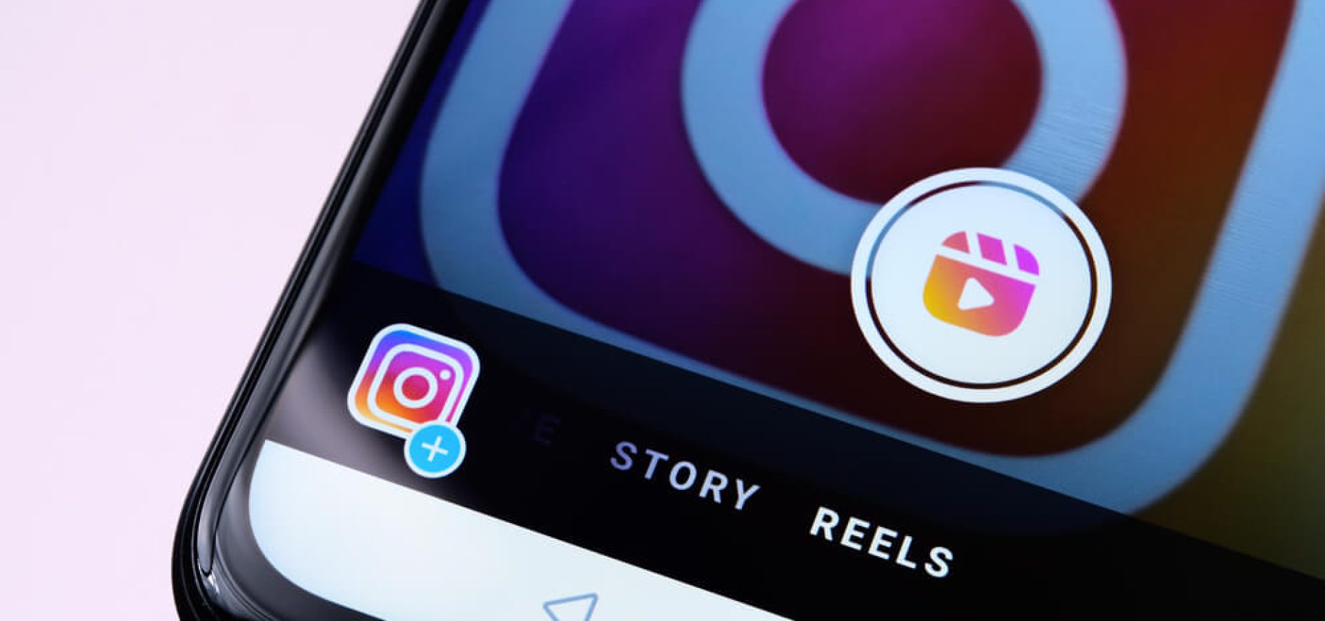 Instagram Reeks on Instagram app