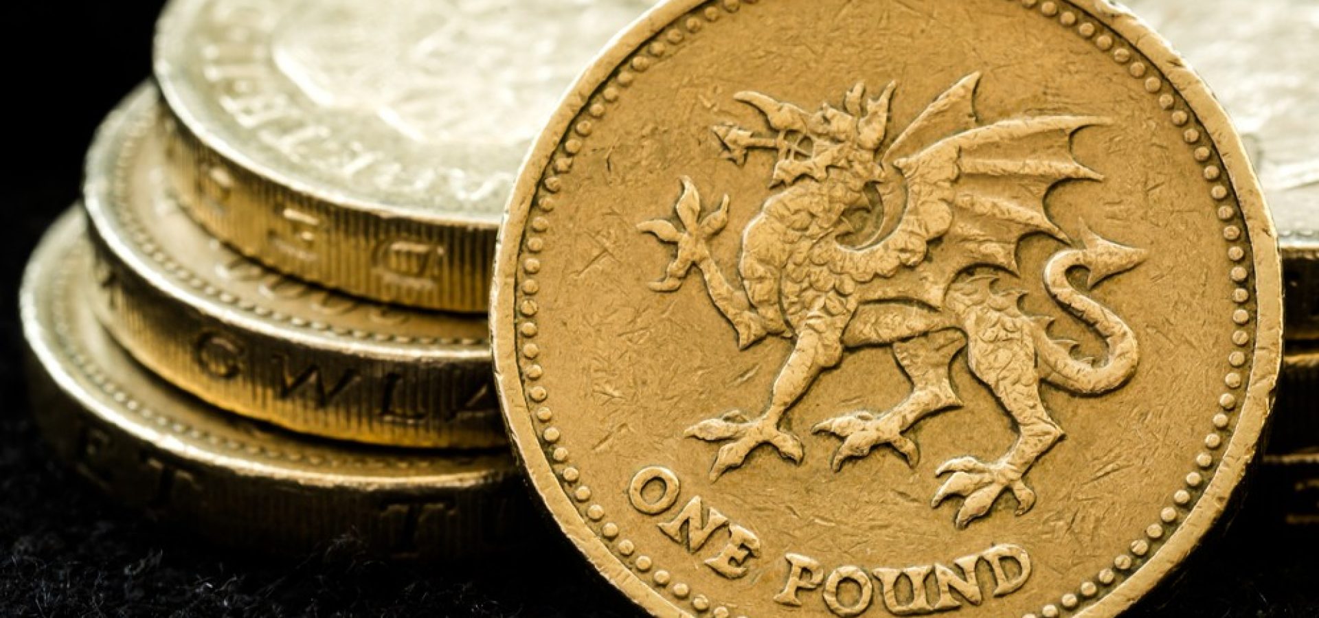 Wibest – UK Money: A close up of British pound sterling coins.