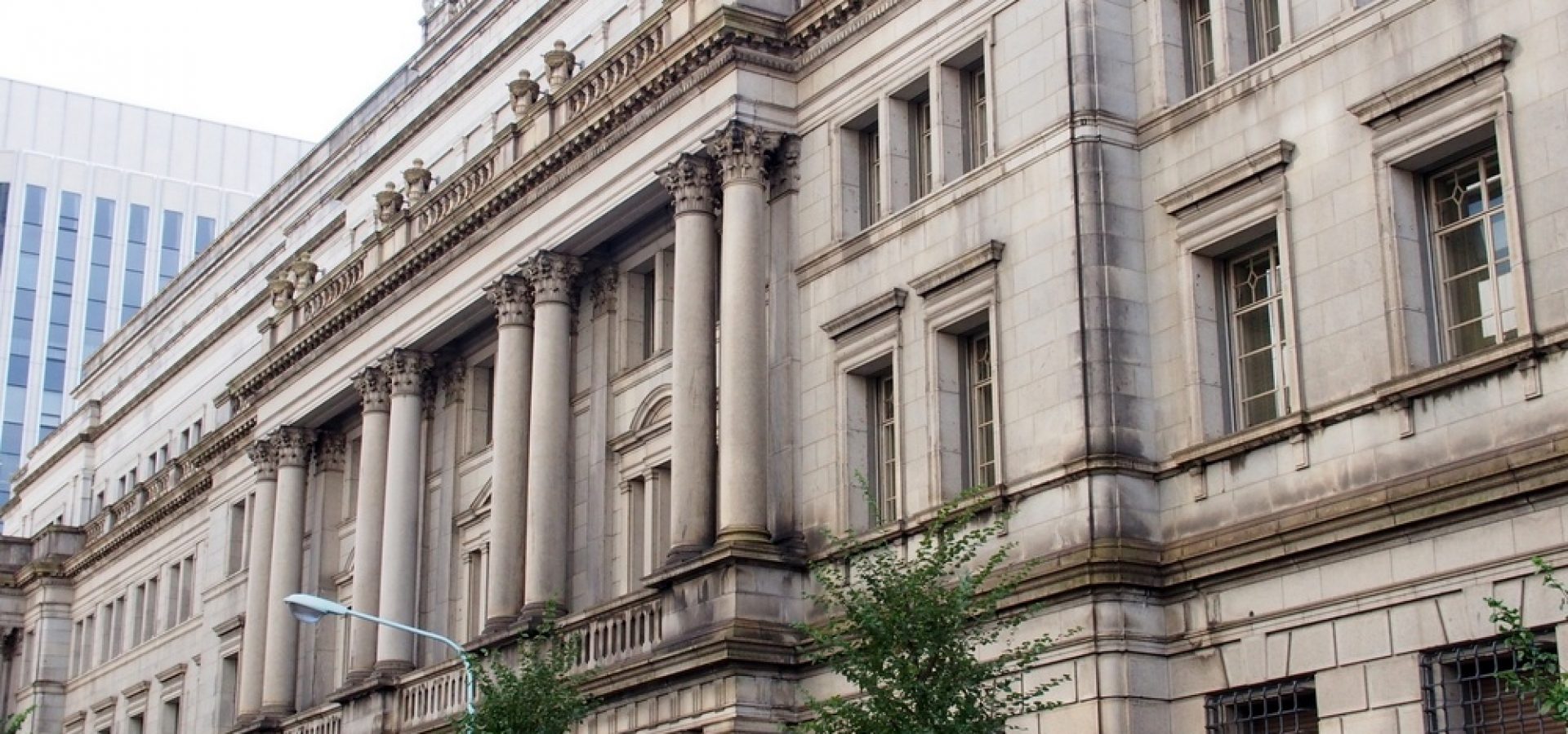 Wibest – BOJ: The headquarters of the Bank of Japan in Tokyo, Japan.