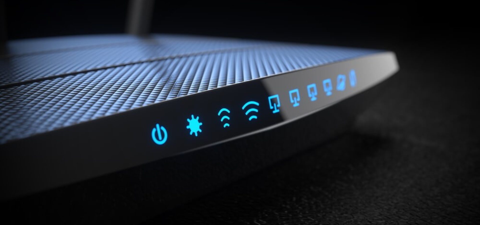 Eero: Wi-Fi wireless internet router on dark background