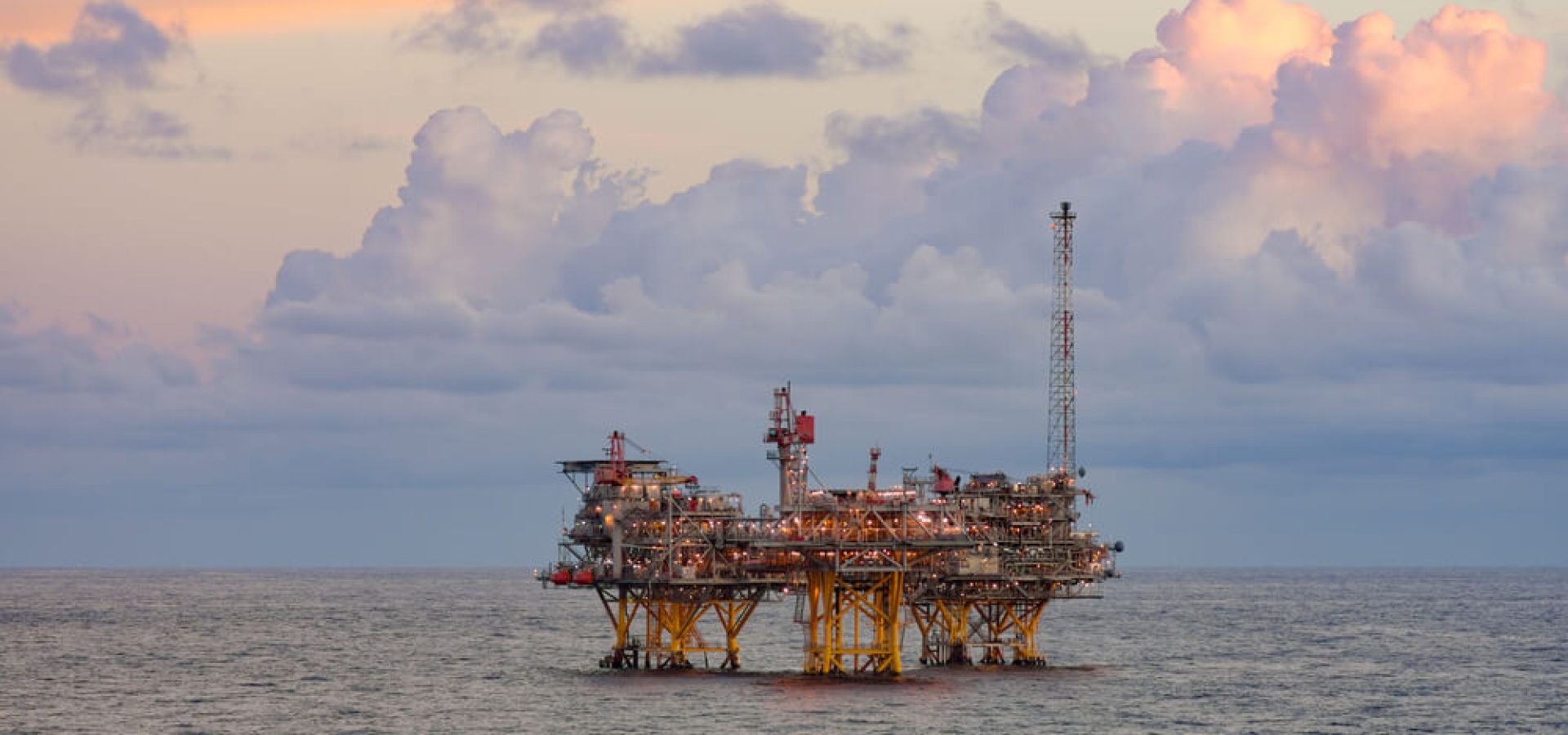 Mexican: Off-shore oil rig in Mexican gulf.