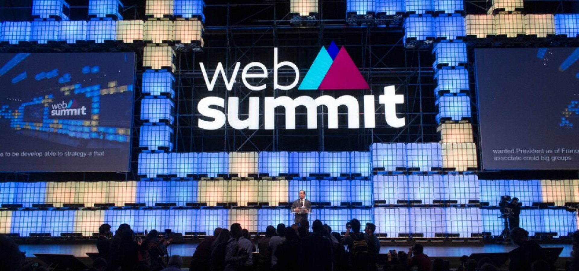 Web Summit sign