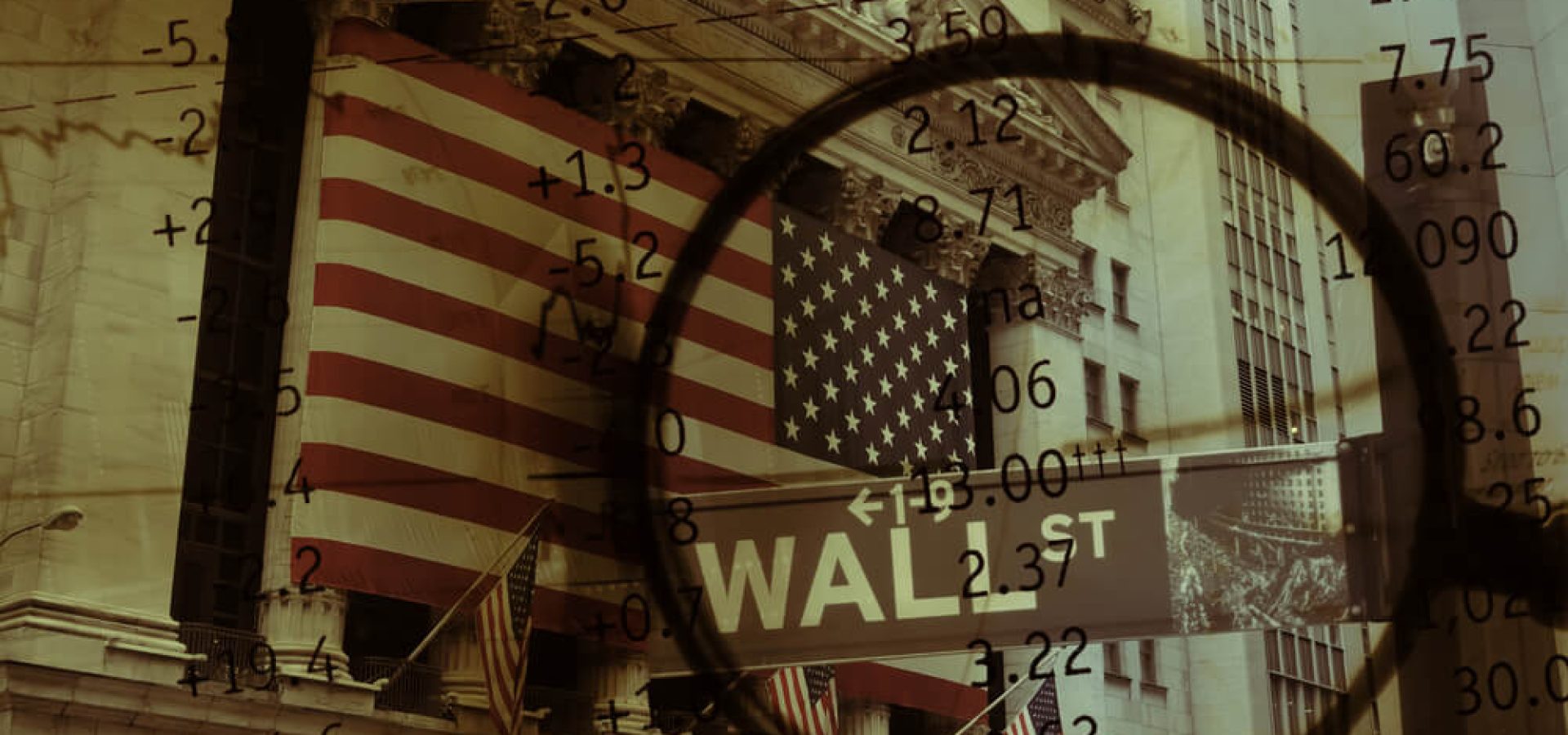US stocks and wall street